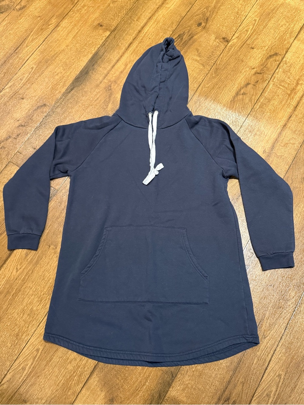 Women’s Hoodie Dress Doublju Navy Pullover Sweater